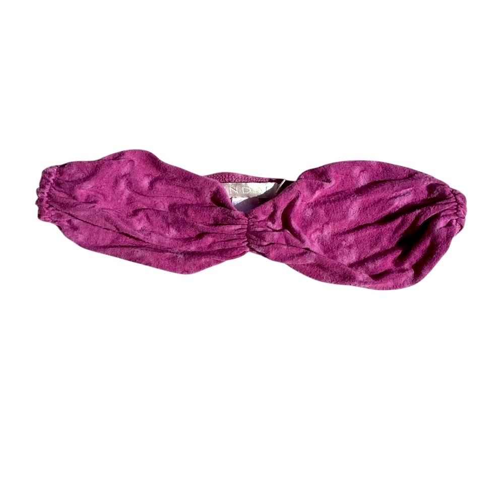 Indah Purple tie-dye bandeau - Picture 4 of 5